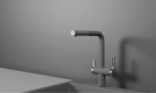 Смеситель для кухни Granula 8170, АЛЮМИНИУМ Алюминиум